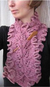 Модный шарф с описанием