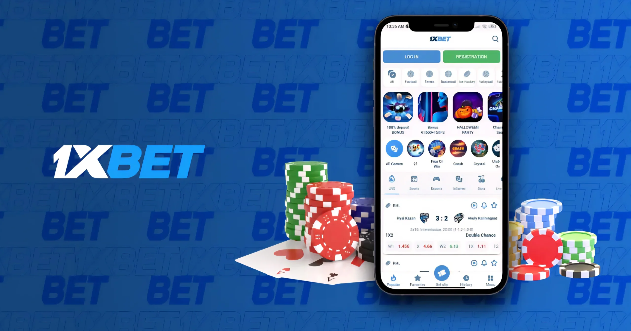 Мобильное приложение 1xBet скачать бесплатно — официальный софт с live-ставками, казино и мгновенными выплатами